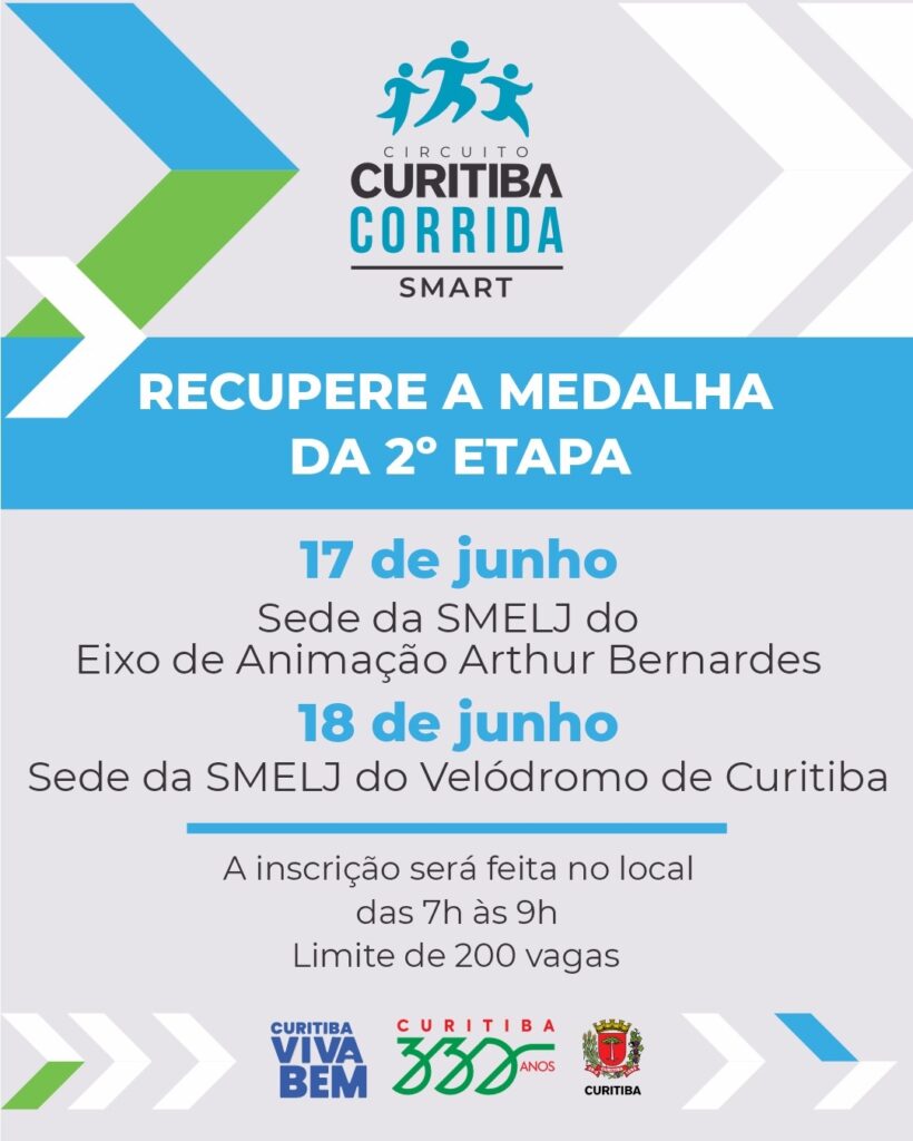 Corridas Smart Corridas Smart Em Curitiba Terá Duas Etapas Neste Fim De Semana; Saiba Como Participar