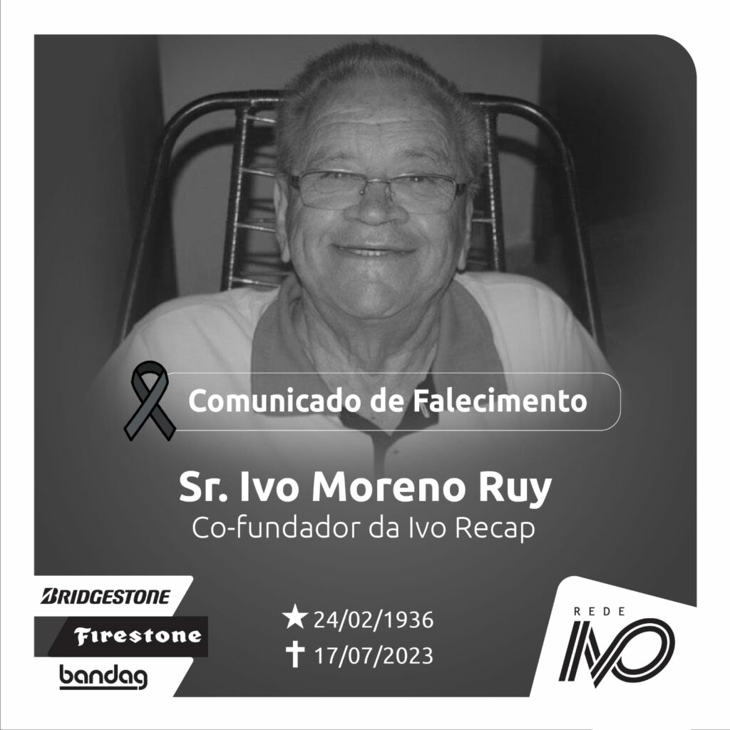Imagem Do Whatsapp De 2023 07 17 As 17.50.35 Co-Fundador Da Rede Ivo Recap, Ivo Moreno Ruy, Morre Aos 87 Anos