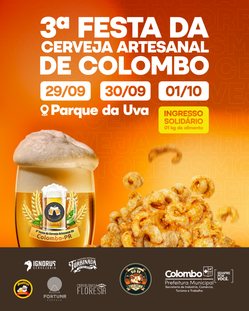 Festa Da Cerveja Post 3º Edição Da Festa Da Cerveja Artesanal De Colombo Se Aproxima