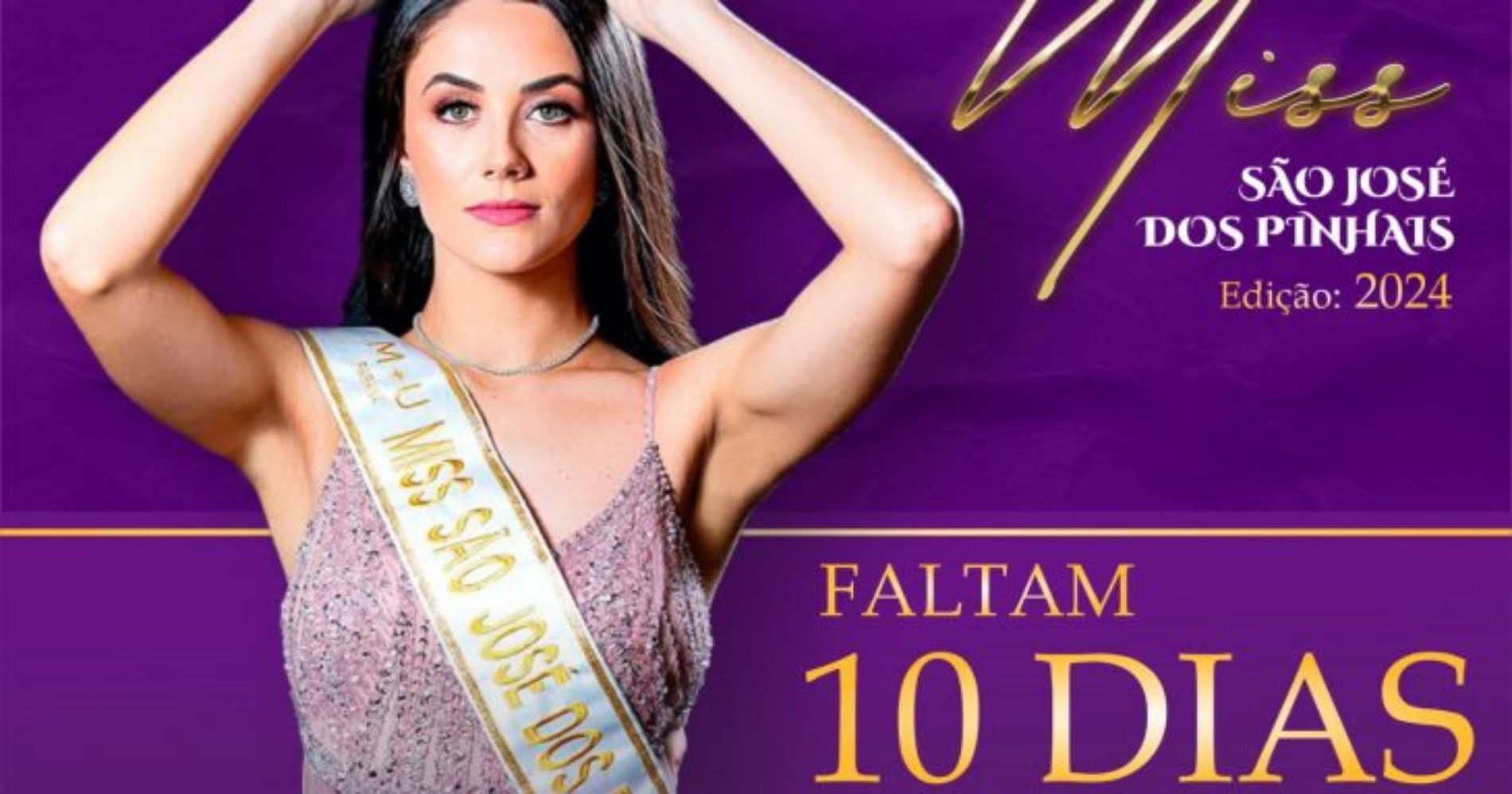 Inscrições Para O Miss São José Dos Pinhais 2024 Estão Abertas Até 20 De Agosto Jornal União 5311